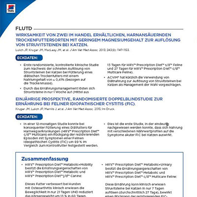 Klinischer Evidzenbericht Metabolic + Mobility & Urinary