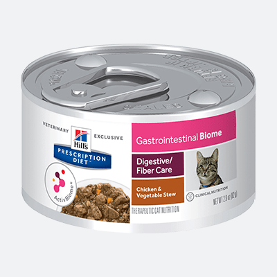 Prescription Gastrointestinal Biome mit Huhn Ragout und zugefügtem Gemüse NASSFUTTER FÜR KATZEN