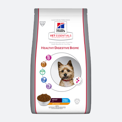 Vet Essentials Healthy Digestive Biome Small & Mini TROCKENFUTTER FÜR HUNDE